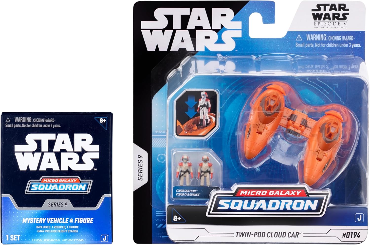Twin-Pod Cloud Car + Mistery Vehicle | Star Wars Micro Galaxy Squadron Series 9