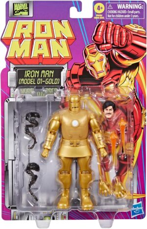 Iron Man (Model 01 - Gold) | Marvel Legends Iron Man