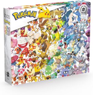 Rompecabezas 151 Pokémon Kanto 2000pzs, 54x38cm [Silver Select] | Buffalo Games Puzzle