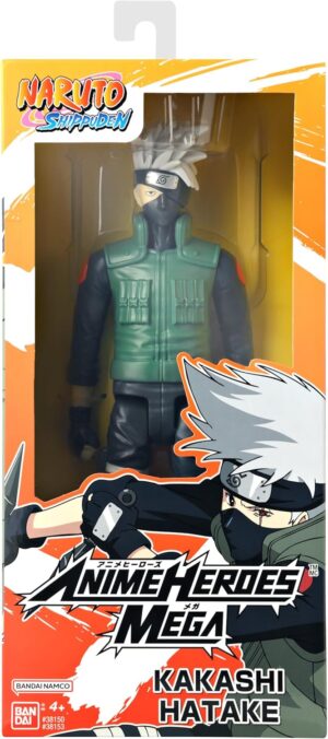 Kakashi Hatake, 30cm | Bandai Anime Heroes Mega: Naruto Shippuden