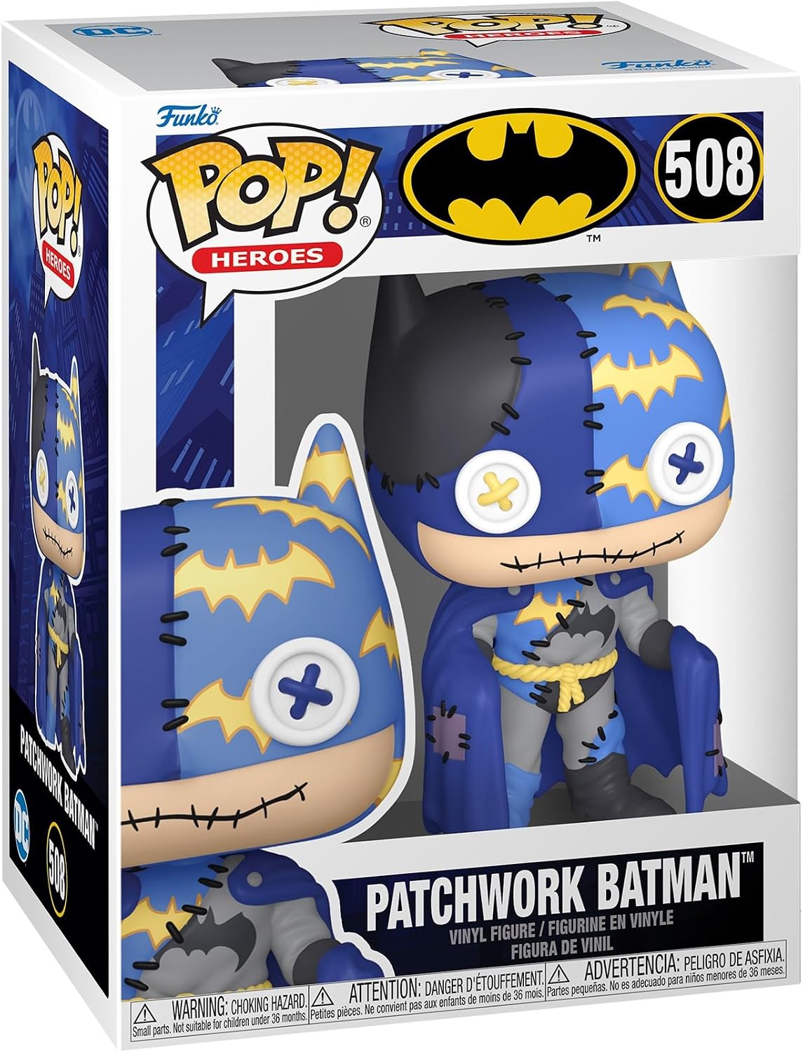 Funko Patchwork Batman #508 | Pop! Heroes: DC
