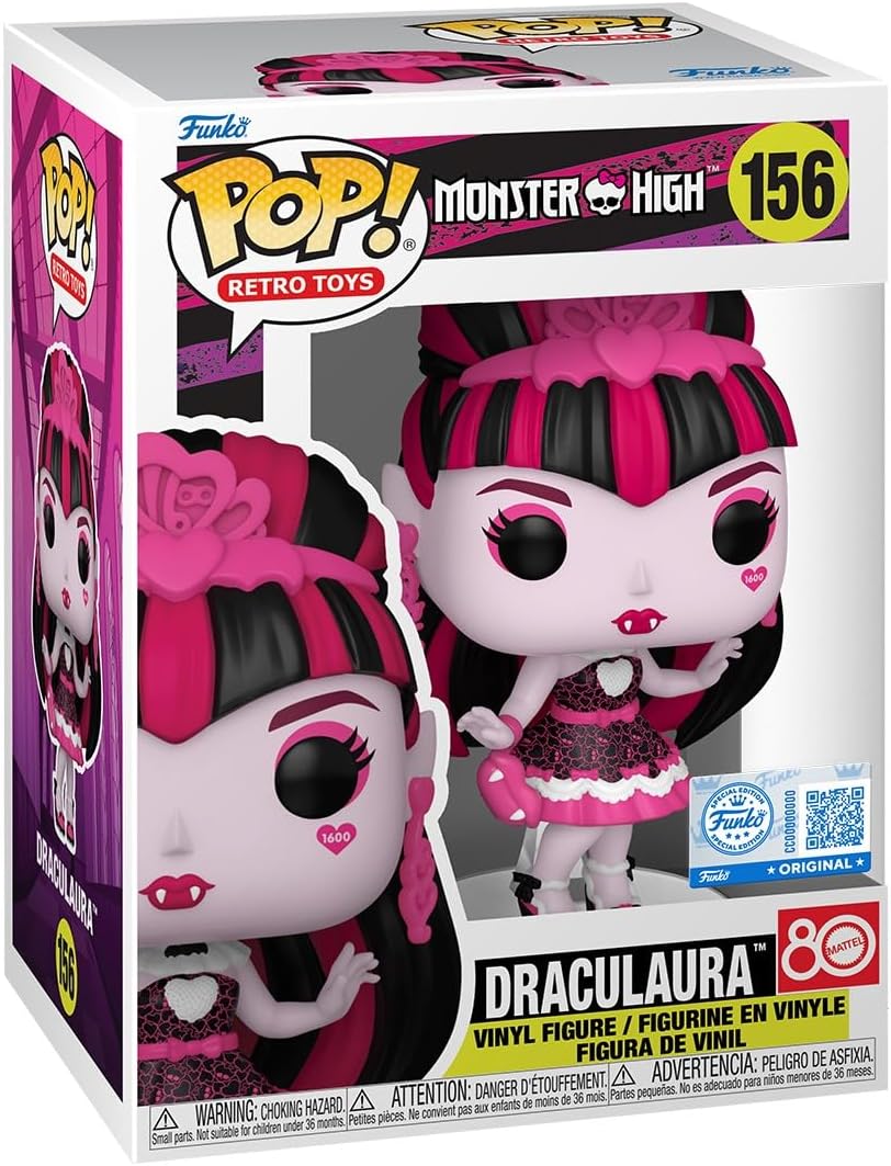 Funko Draculaura #156 | Pop! Retro Toys: Monster High