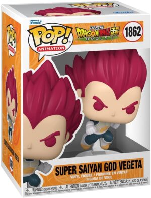 Funko Super Saiyan God Vegeta #1862 | Pop! Animation Dragon Ball Super: Broly