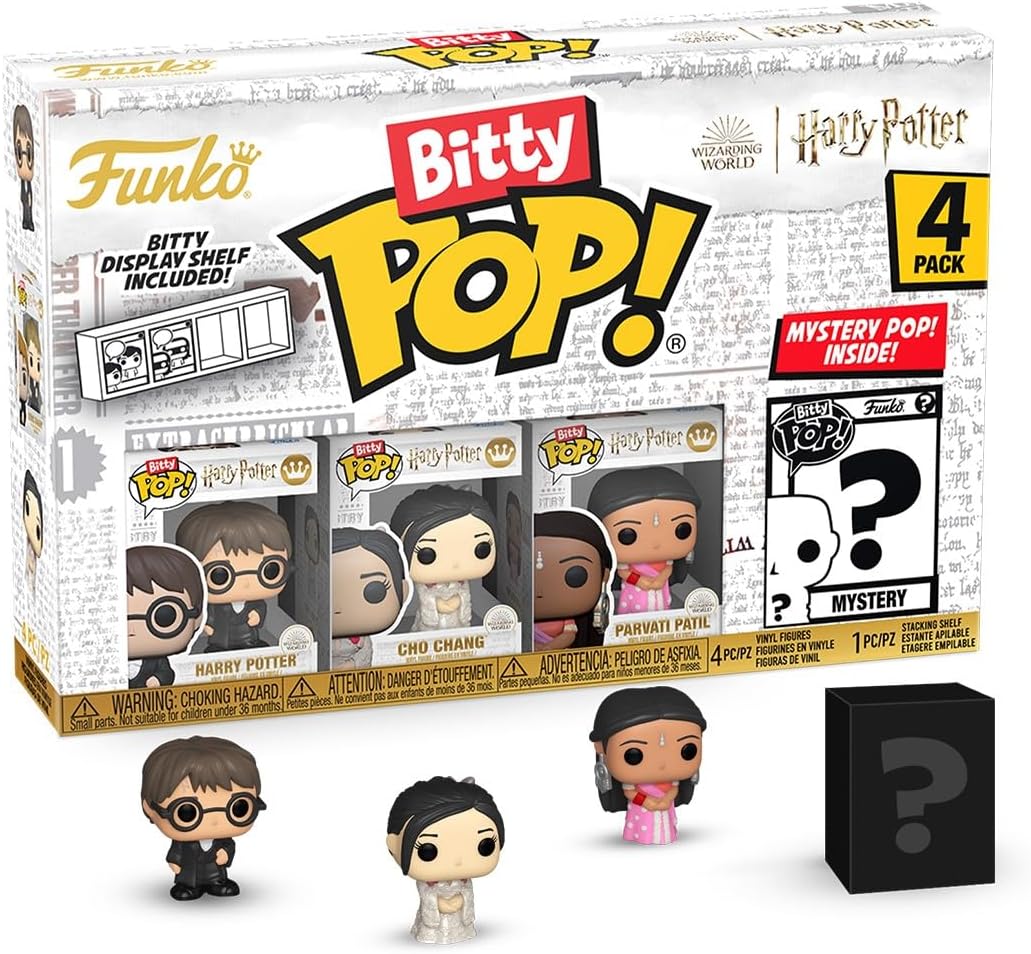 Funko Harry Potter, Cho Chang, Parvati Patil & Mystery Bitty | Bitty Pop! Harry Potter