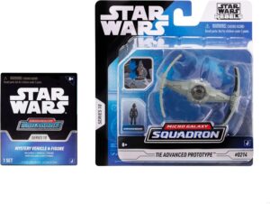 TIE Advanced Prototype + Mistery Vehicle | Star Wars Micro Galaxy Squadron Series 10