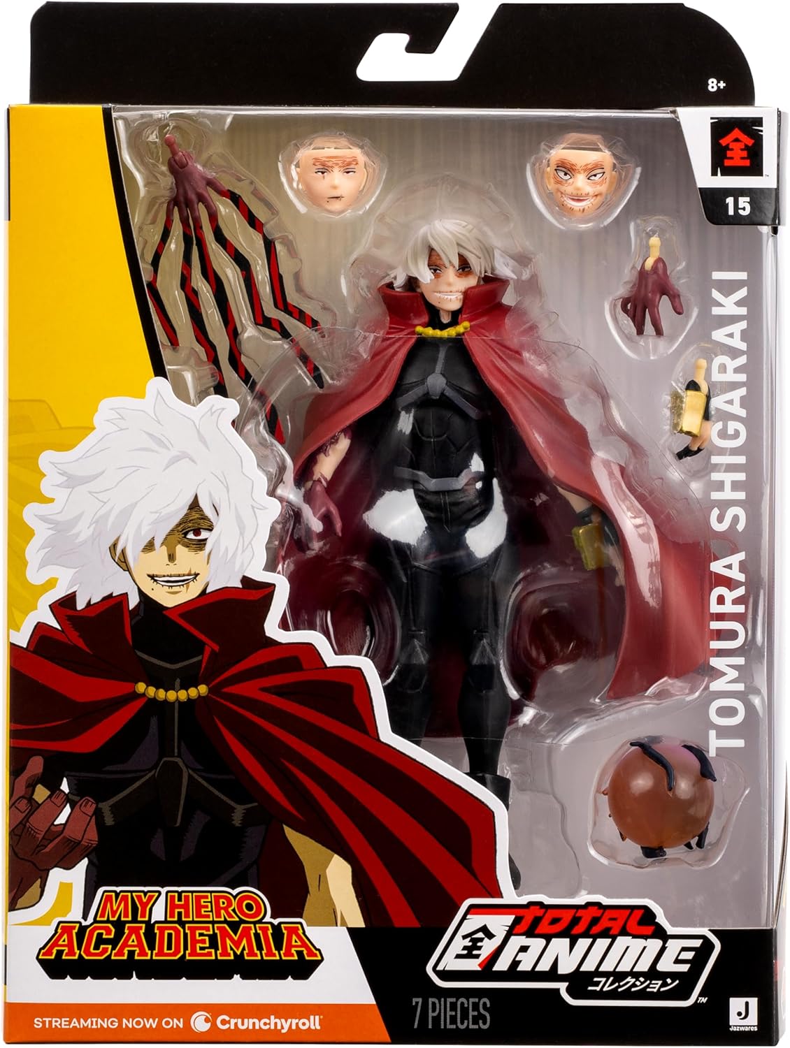 Tomura Shigaraki, 16.5cm | Jazwares Total Anime: My Hero Academia