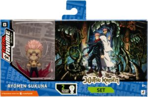 Ryomen Sukuna 3-Pack Set, 5cm | Jazwares Total Anime Mini Figuras Jujutsu Kaisen