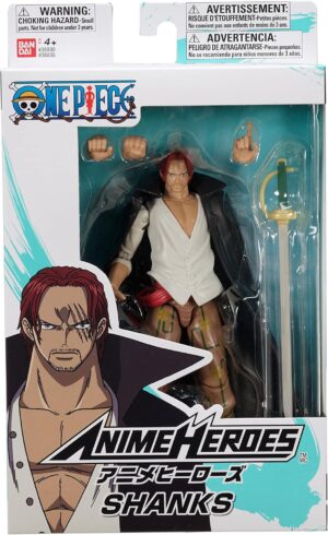 Shanks, 16.5cm | Bandai Anime Heroes: One Piece