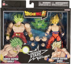 Super Saiyan Broly vs. Super Saiyan Goku | Bandai Dragon Ball Super Dragon Stars 17cm