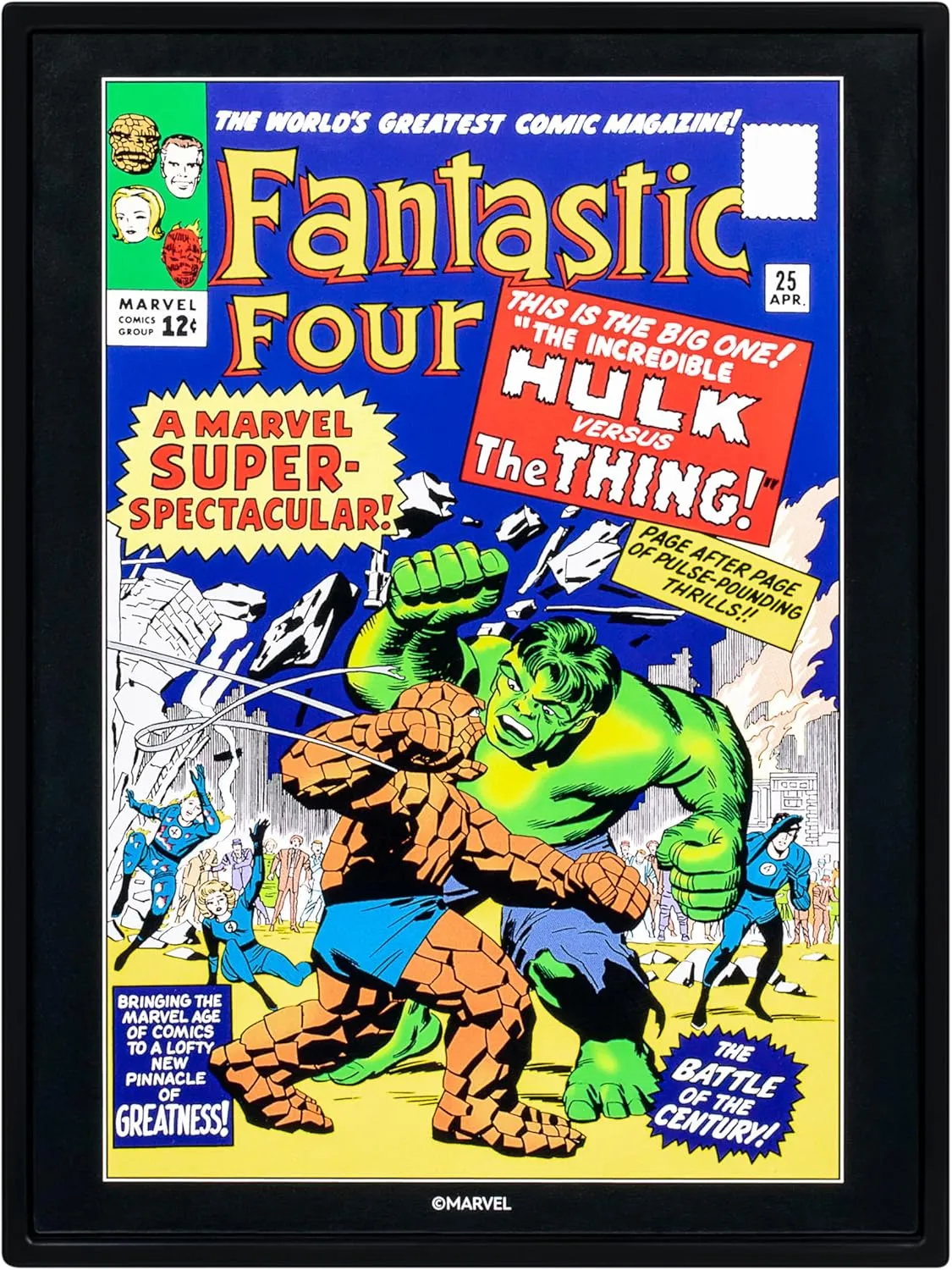 Hulk vs. The Thing | Moose Toys Fandrop Diorama Marvel: Fantastic Four - Image 2