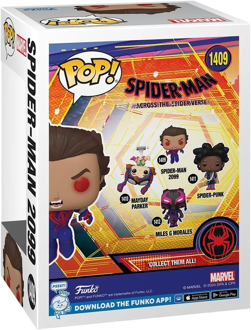 Funko Spider-Man 2099 #1409 | Pop! Marvel Spiderman: Across the Spider Verse - Image 3