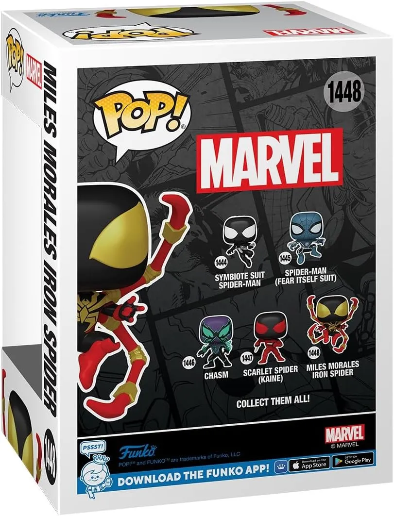 Funko Miles Morales Iron Spider #1448 | Pop! Marvel - Image 3