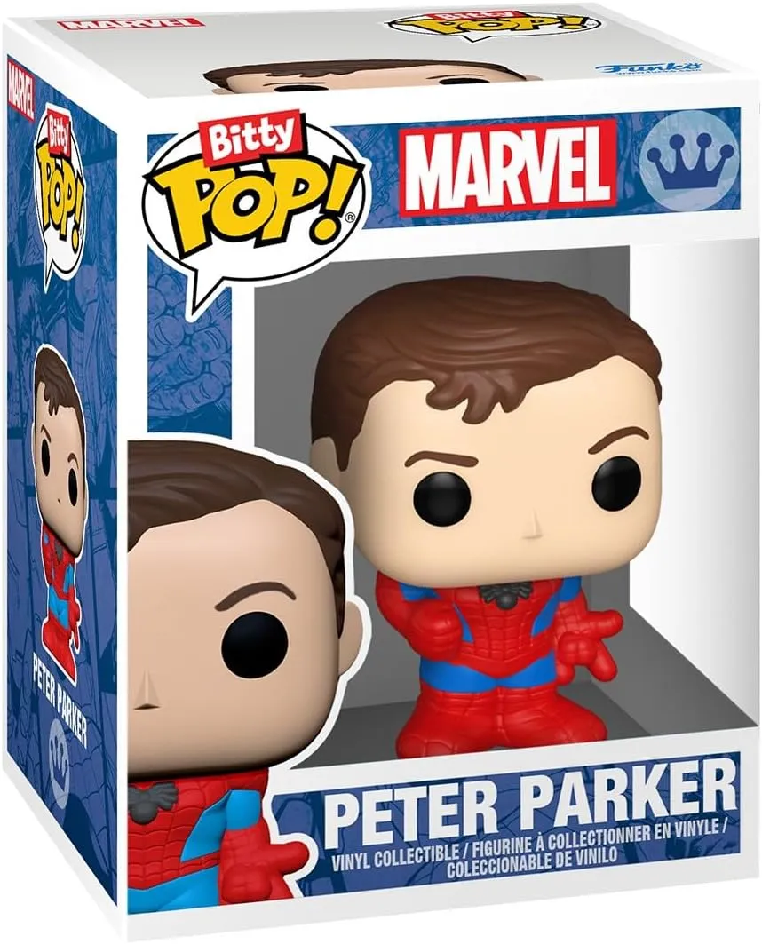 Funko Spider-Man, Green Goblin, J. Jonah Jameson & Figura Chase | Bitty Pop! Marvel - Image 3
