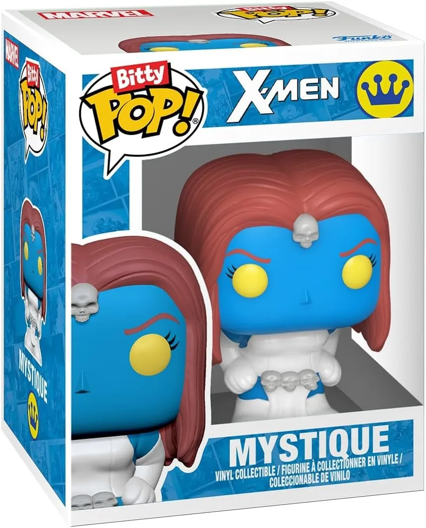 Funko Magneto, Scarlet Witch, Quicksilver & Mystique | Bitty Pop! X-Men - Image 3