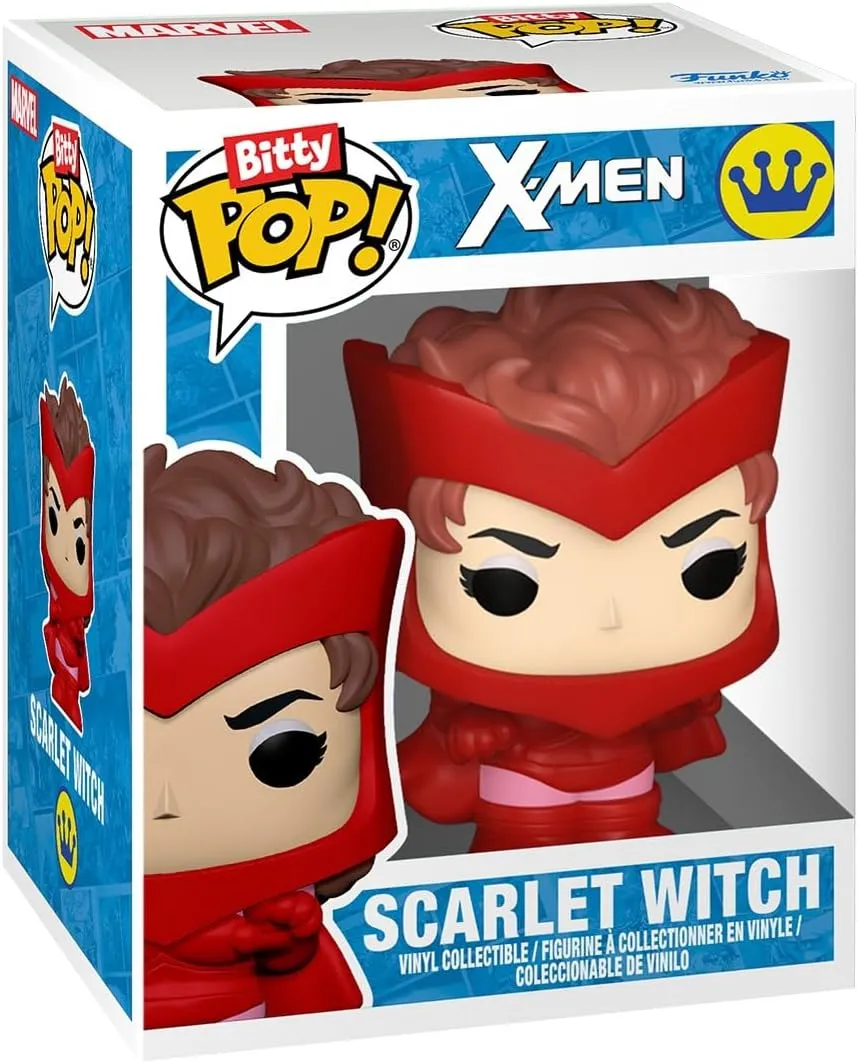 Funko Magneto, Scarlet Witch, Quicksilver & Mystique | Bitty Pop! X-Men - Image 4