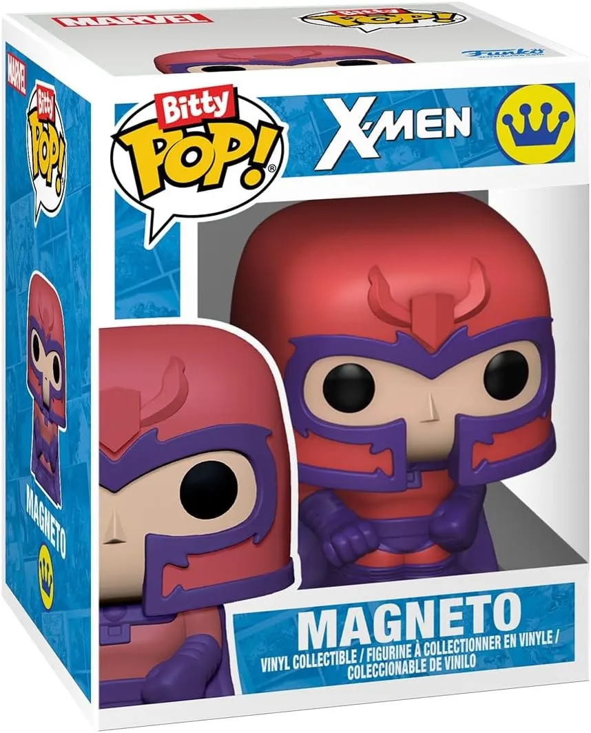 Funko Magneto, Scarlet Witch, Quicksilver & Mystique | Bitty Pop! X-Men - Image 6