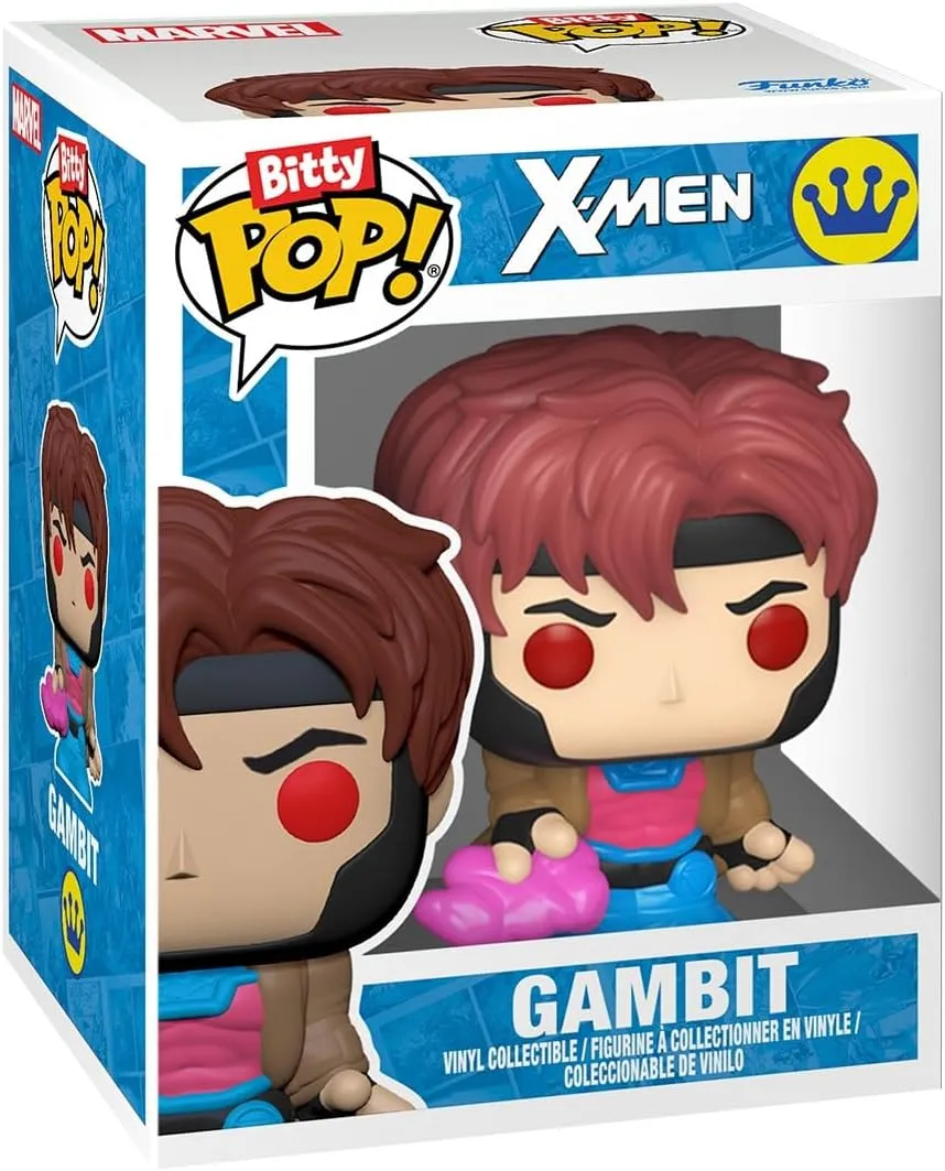 Funko Storm, Nightcrawler, Gambit & Rogue | Bitty Pop! X-Men - Image 2