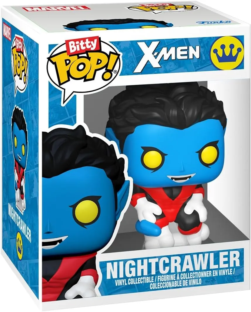 Funko Storm, Nightcrawler, Gambit & Rogue | Bitty Pop! X-Men - Image 7