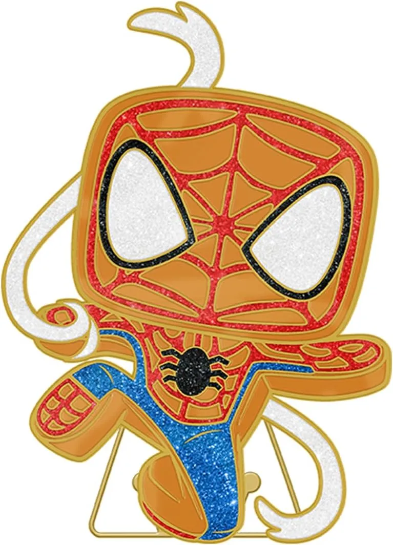 Funko Gingerbread Spiderman #38 | Pop! Pin Marvel - Image 2