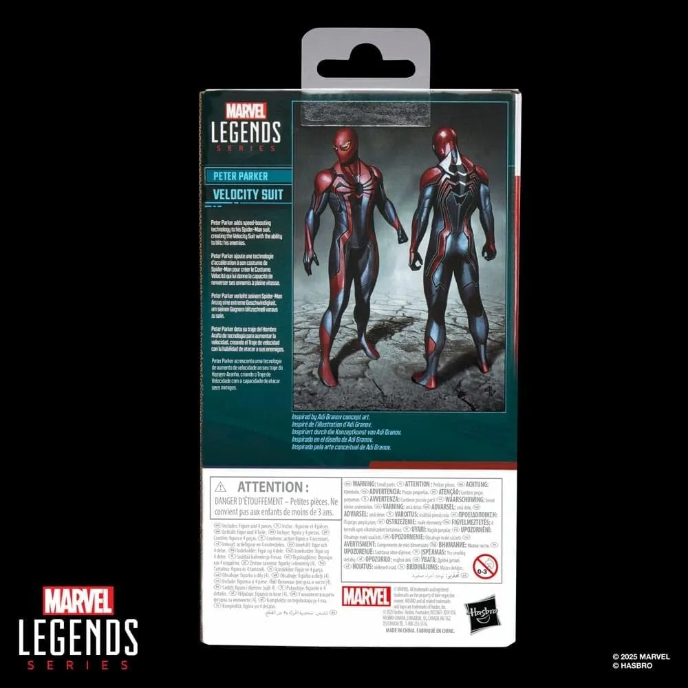 Peter Parker Velocity Suit | Marvel Legends Spider-Man - Image 4