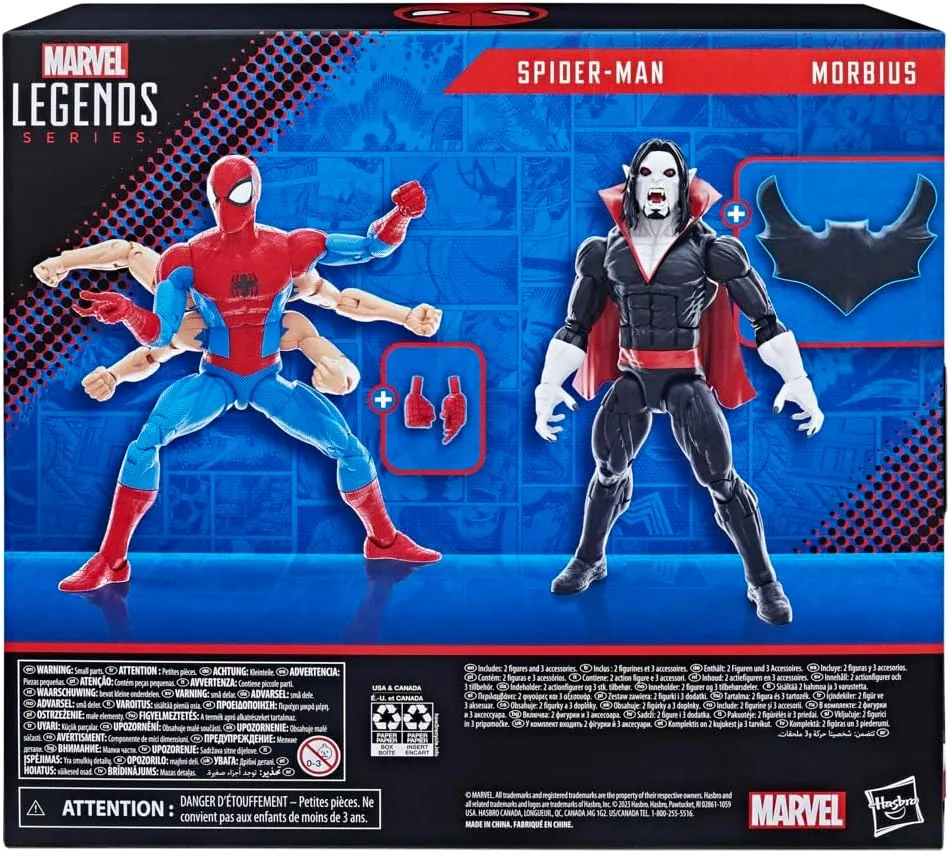 Spider-Man & Morbius | Marvel Legends The Amazing Spider-Man - Image 4