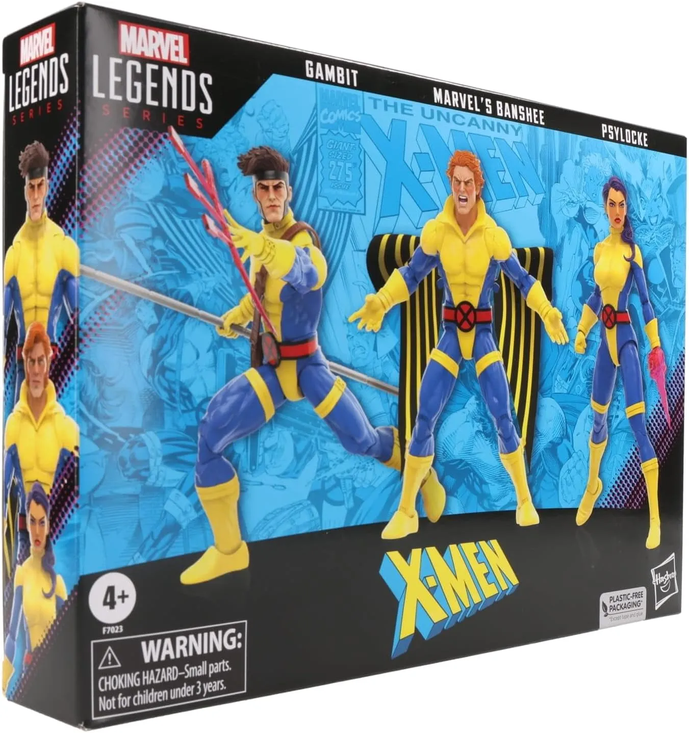 Gambit, Marvel's Banshee & Psylocke | Marvel Legends The Uncanny X-Men #275 - Image 6