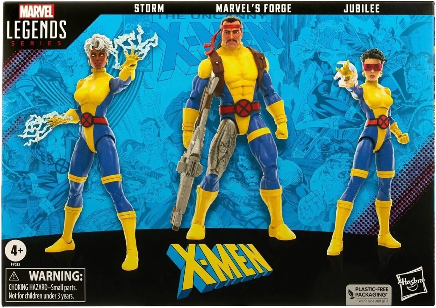 Storm, Marvel's Forge & Jubilee | Marvel Legends The Uncanny X-Men #275 - Image 5