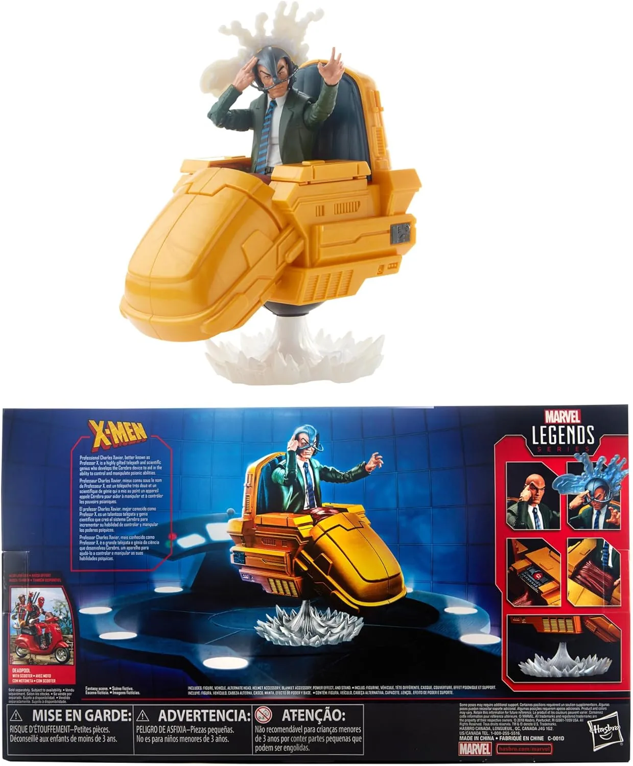 Professor X con Hover Chair | Marvel Legends X-Men - Image 4