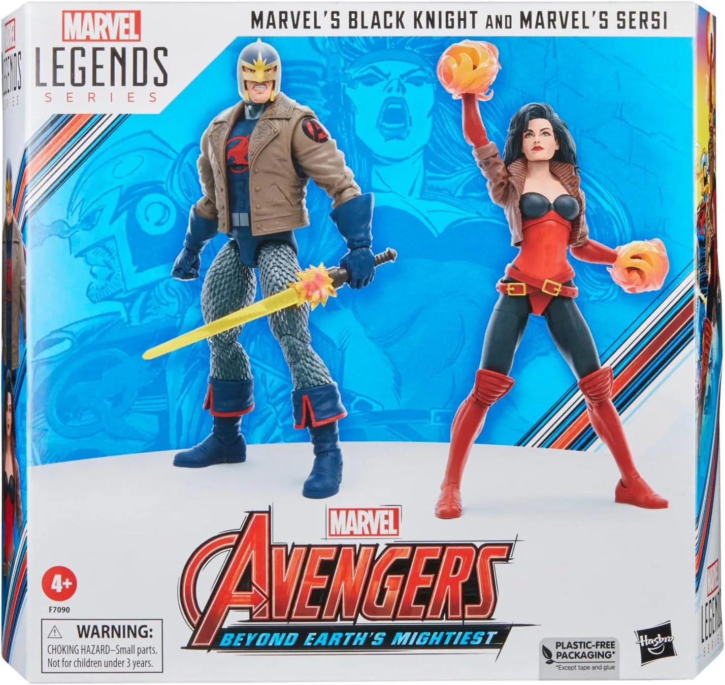 Marvel's Black Night & Marvel's Sersi | Marvel Legends Avengers: Beyond Earth's Mightest - Image 8