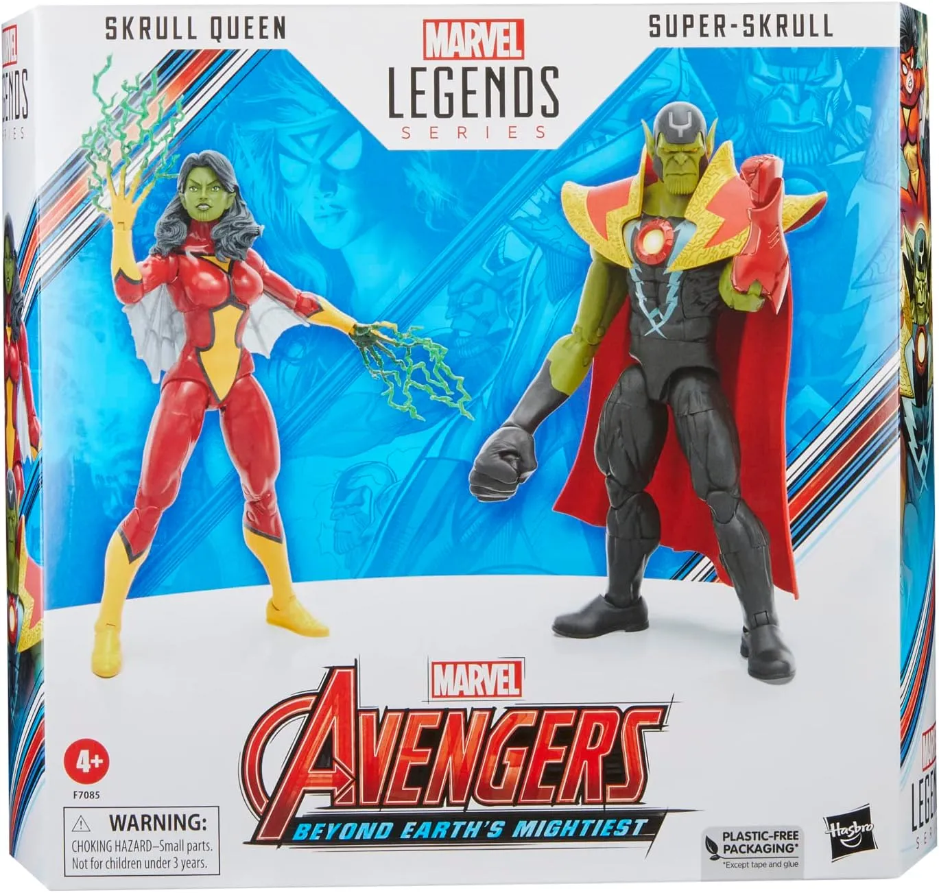Skrull Queen & Super-Skrull | Marvel Legends Avengers: Beyond Earth's Mightest - Image 6