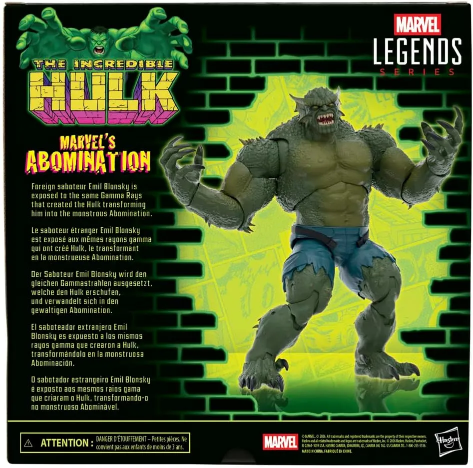 Marvel's Abomination | Marvel Legends The Incredible Hulk - Image 3