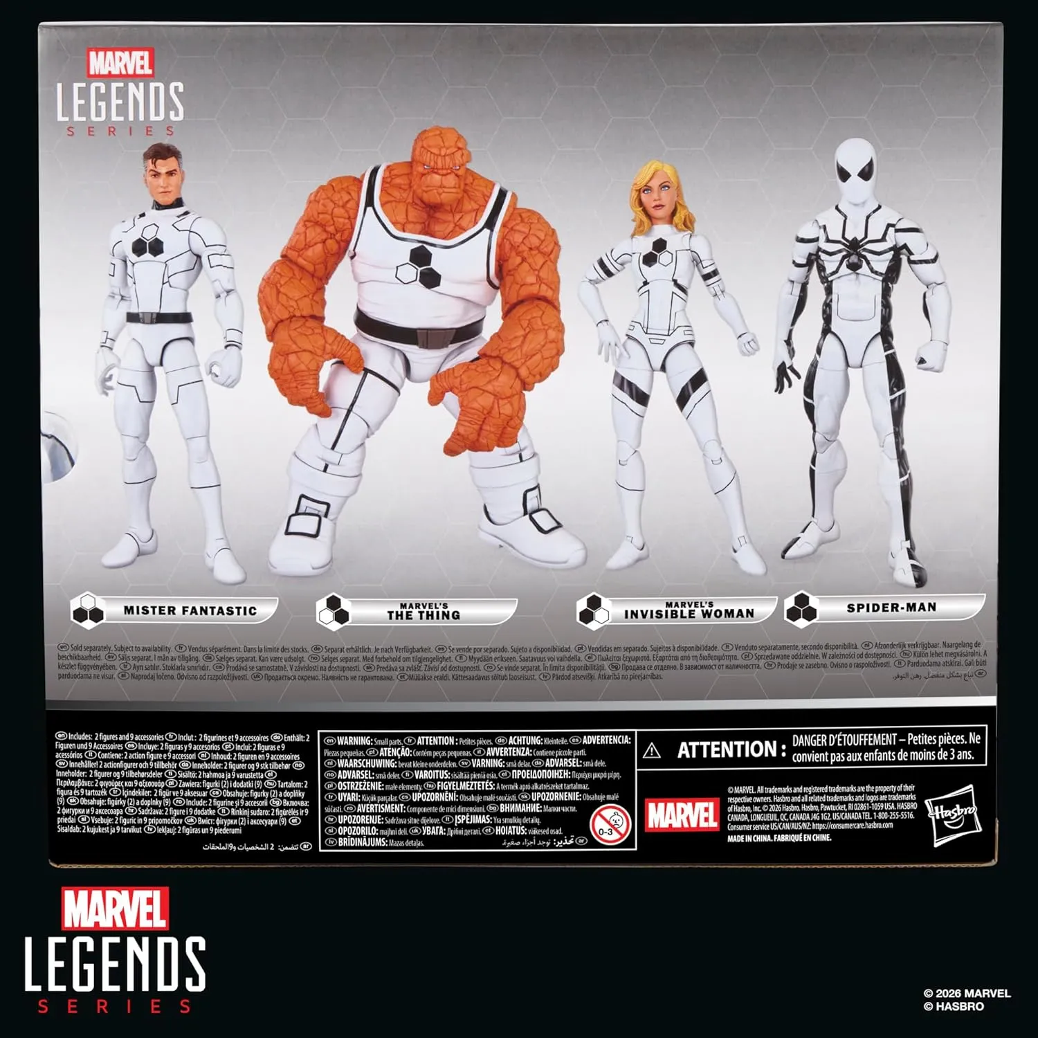 Marvel's The Thing & Invisible Woman | Marvel Legends FF (Future Foundation) - Image 6
