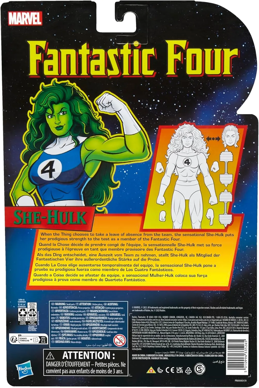 She-Hulk | Marvel Legends Retro Fantastic Four - Image 4