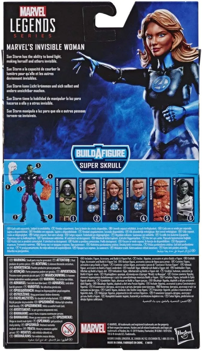 Marvel's Invisible Woman (Mujer Invisible) | Marvel Legends Fantastic Four Build-A-Figure - Image 4