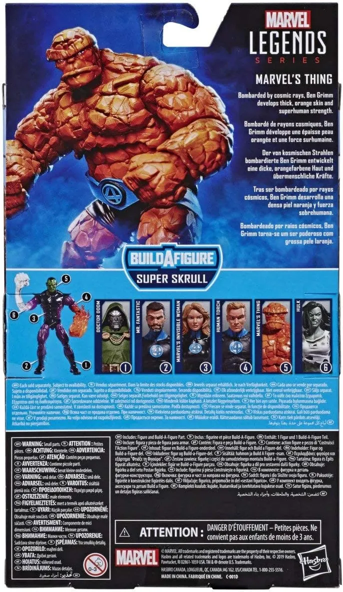 Marvel's Thing (La Mole) | Marvel Legends Fantastic Four Build-A-Figure - Image 2