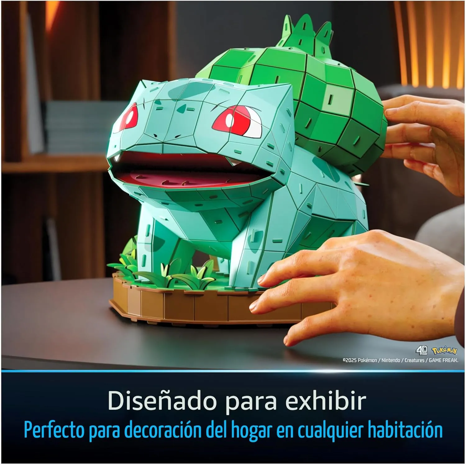 Bulbasaur 3D Model kit (195 piezas) - 4D Build - Image 2