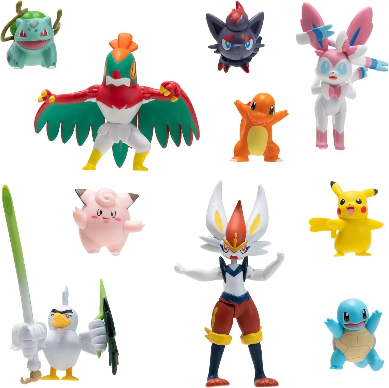 Cinderace (Deluxe Action) y más | Jazwares Pack 10 Figuras de Batalla Pokémon - Image 2