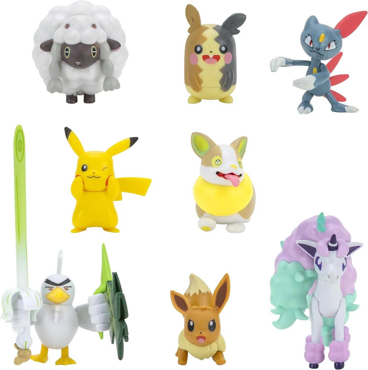 Ponyta Galar, Sirfetch'd y más | Jazwares Pack 8 Figuras de Batalla Pokémon - Image 4