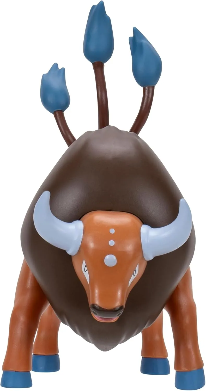 Tauros, Magmortar, Flygon y Garchomp | Jazwares Pack 4 Figuras de Batalla Deluxe Action Pokémon - Image 3