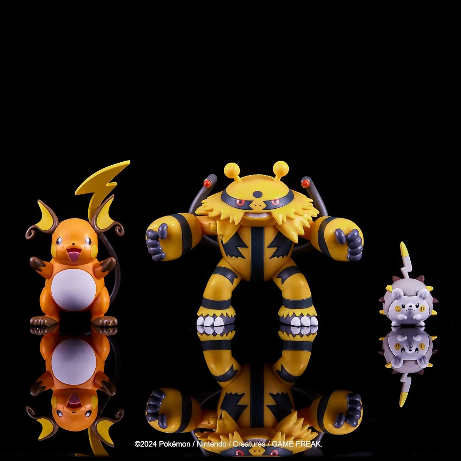 Electivire (Deluxe Action), Raichu y Togedemaru | Jazwares Pack 3 Figuras de Batalla Pokémon - Image 4