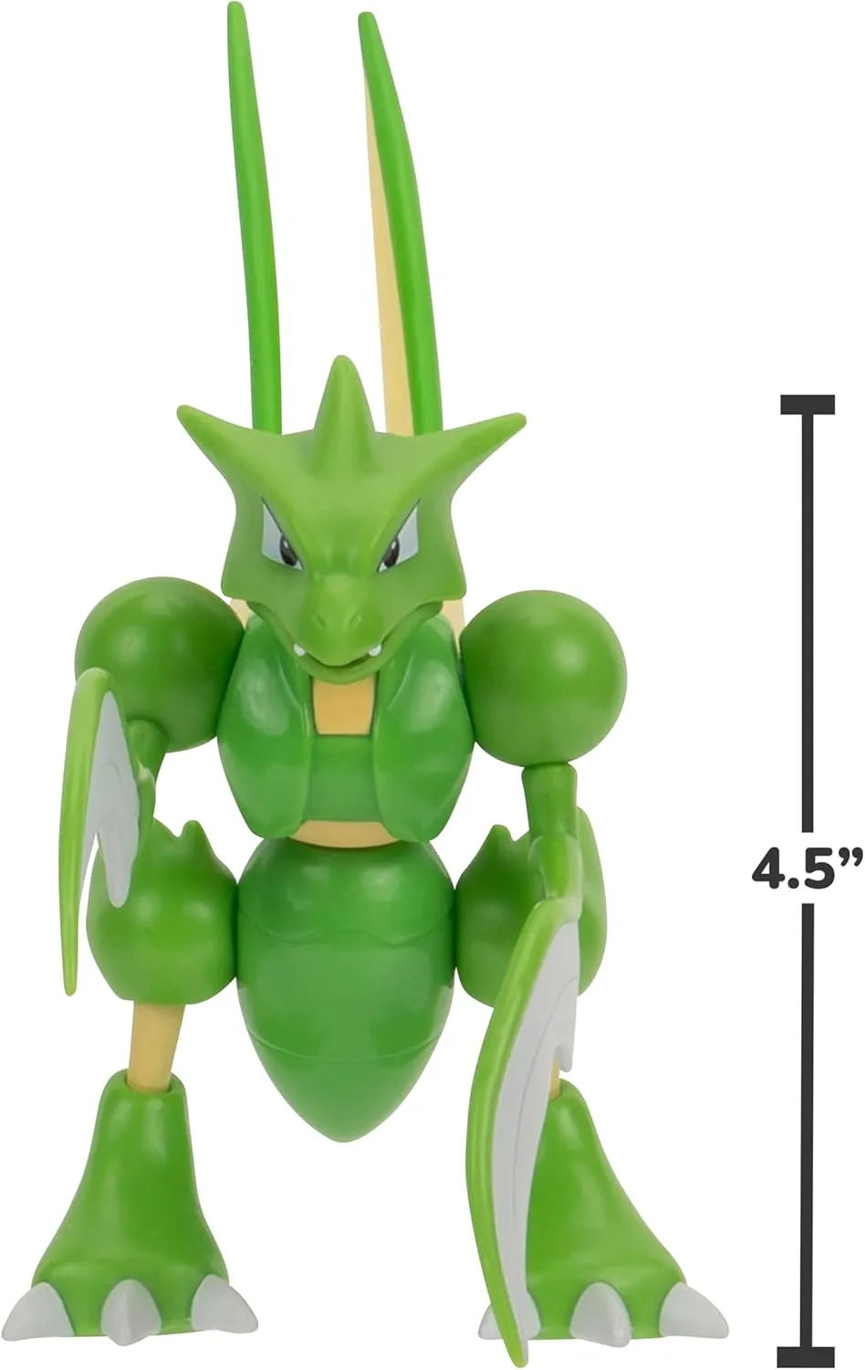 Scyther (Deluxe Action) y Eevee | Jazwares Pack 2 Figuras de Batalla Pokémon - Image 4