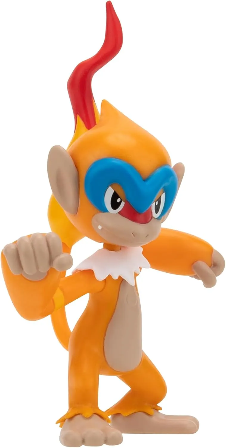Monferno | Jazwares Figura de Batalla Pokémon - Image 2