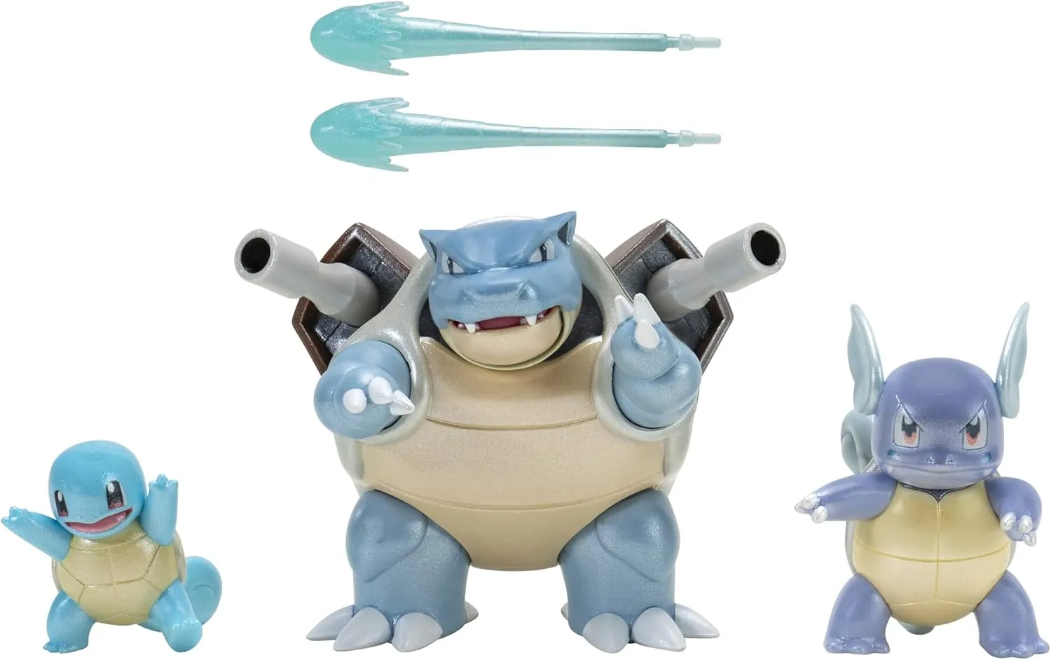 Blastoise, Wartortle y Squirtle | Jazwares Select Evoluciones Pokémon - Image 4