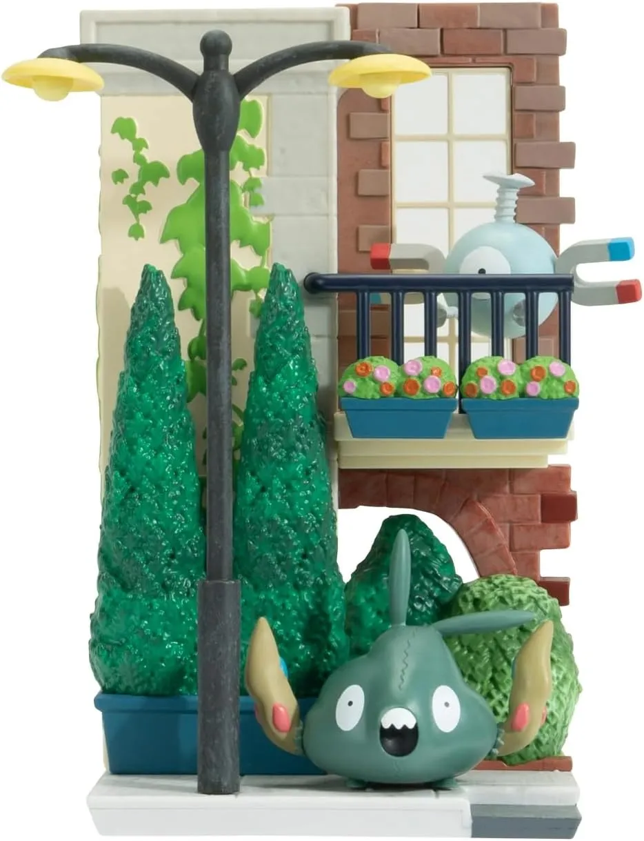 Diorama Magnemite y Trubbish | Jazwares Select Pokémon - Image 2