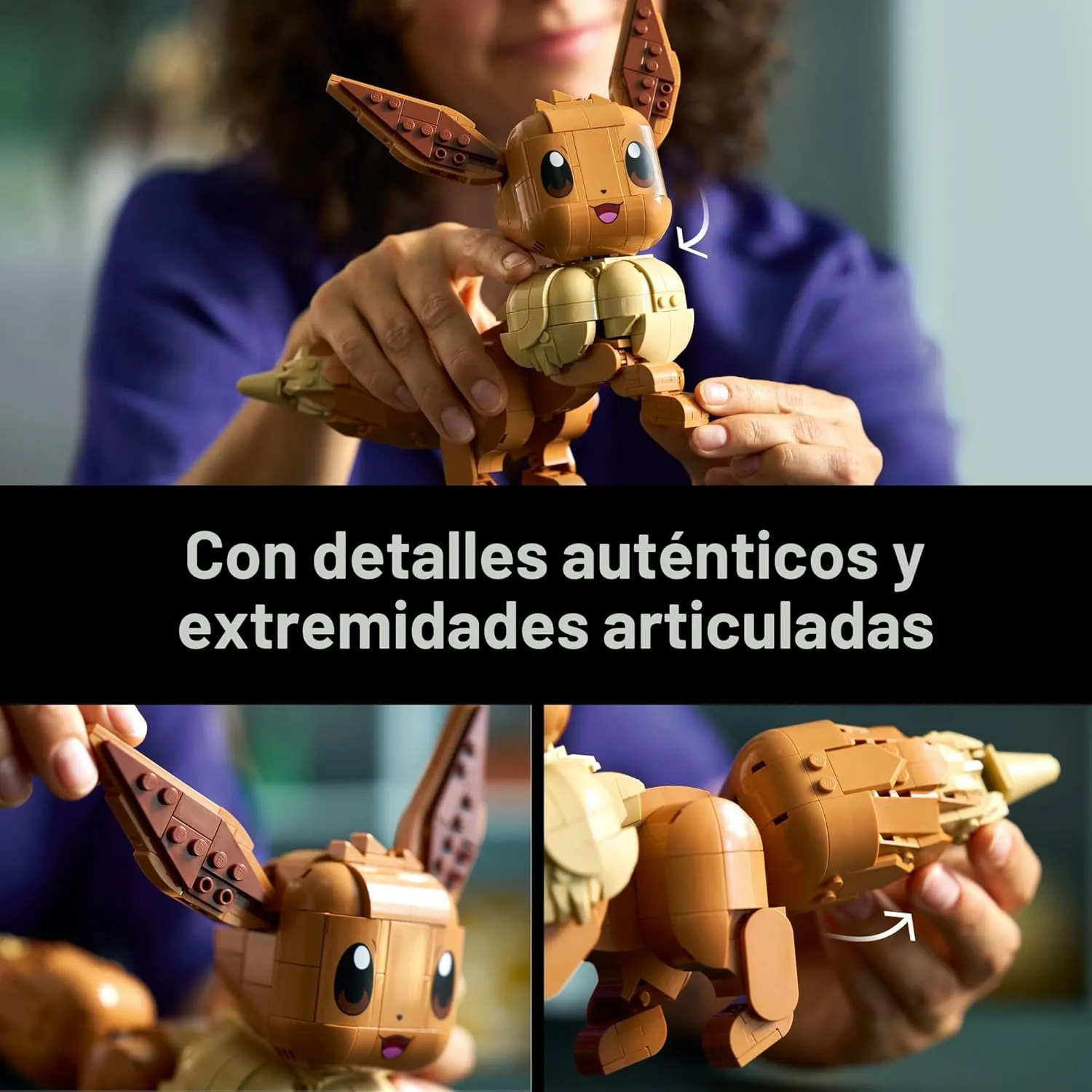 Eevee Building Set (587 piezas) - Pokémon Lego - Image 3
