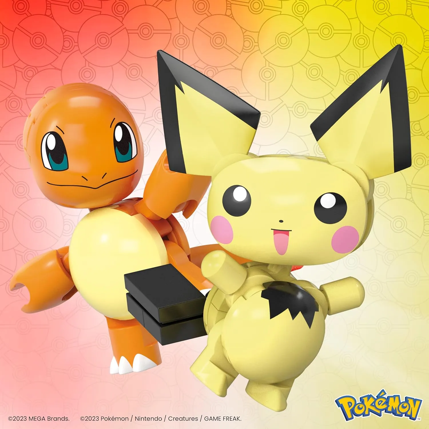 Charmander & Pichu (40 piezas) - Mega Construx - Image 6