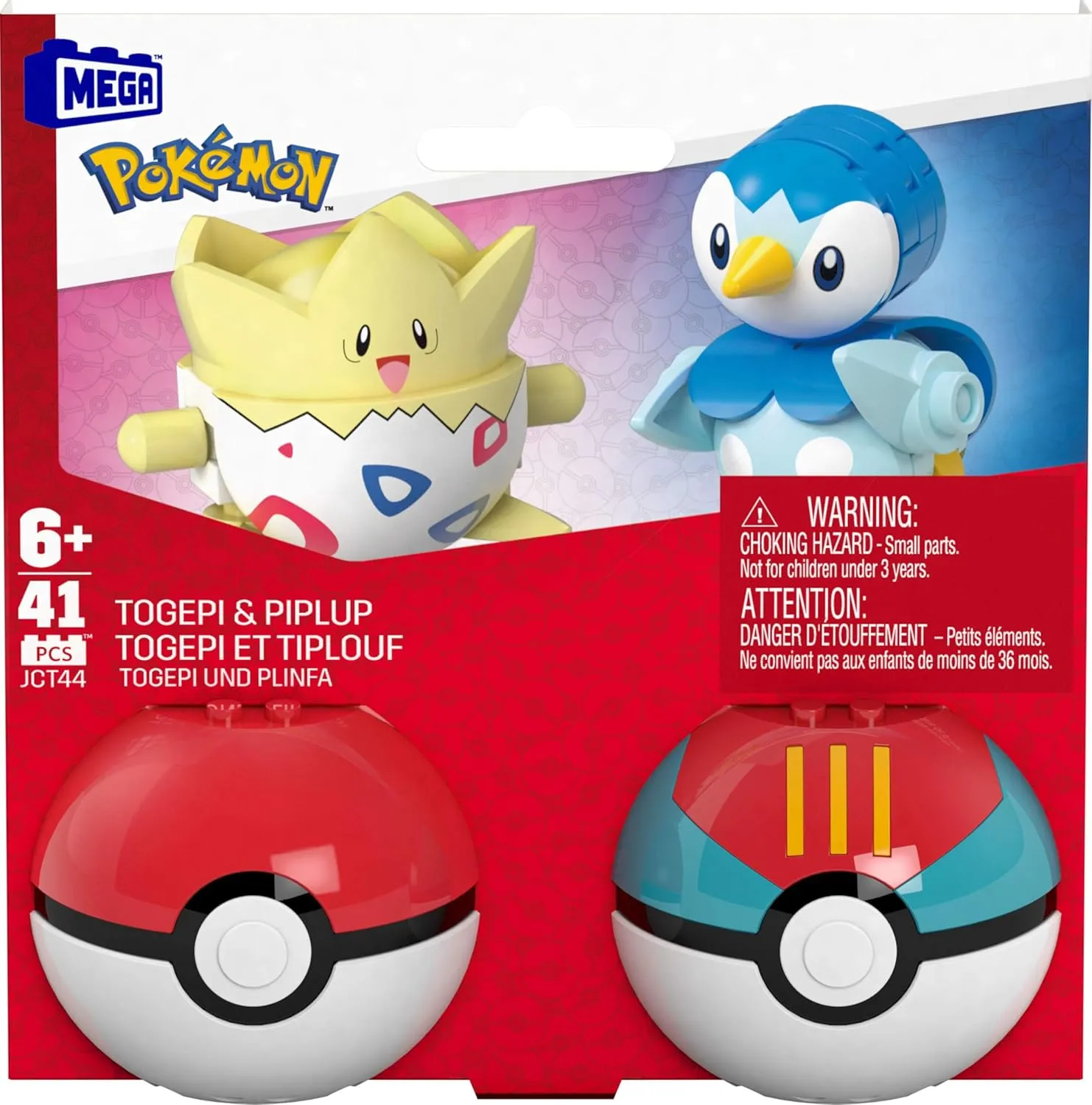 Togepi & Piplup (41 piezas) - Mega Construx - Image 2