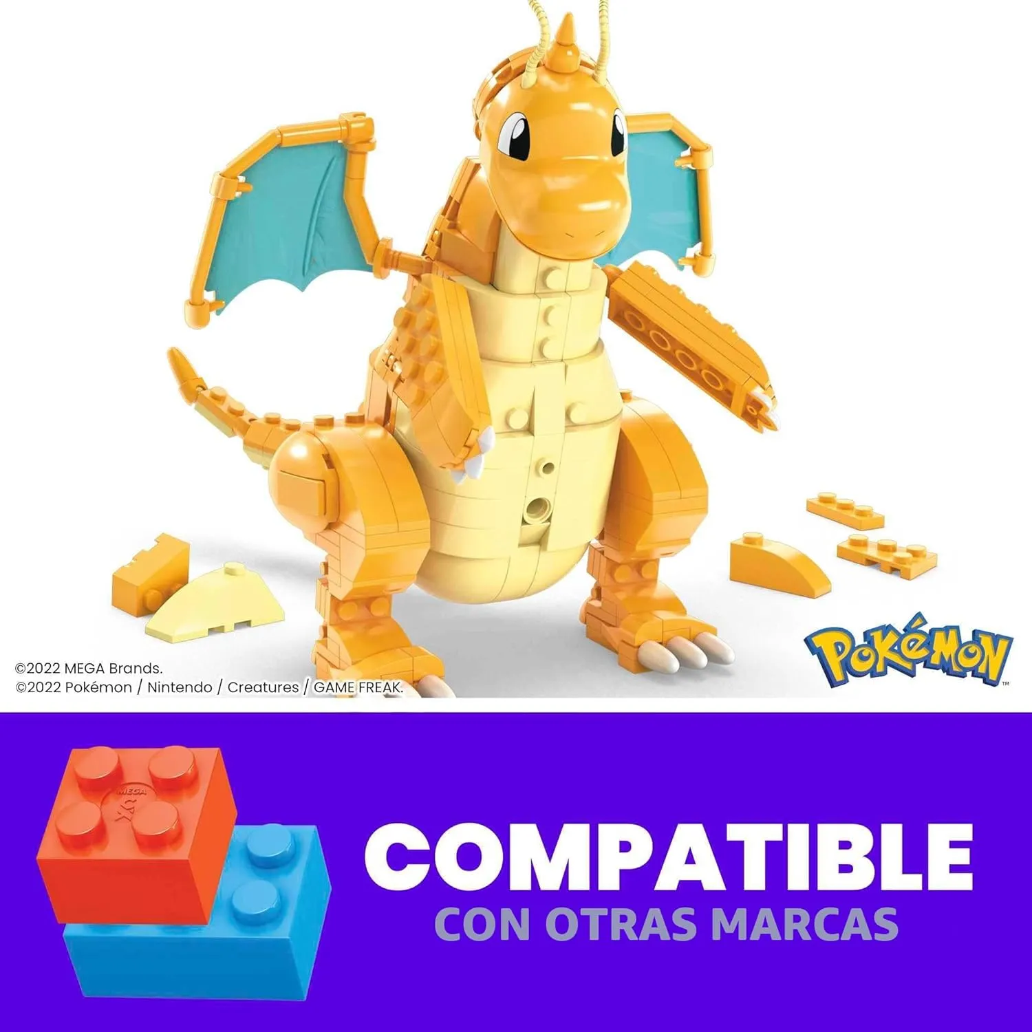Dragonite (385 piezas) - Mega Construx - Image 4