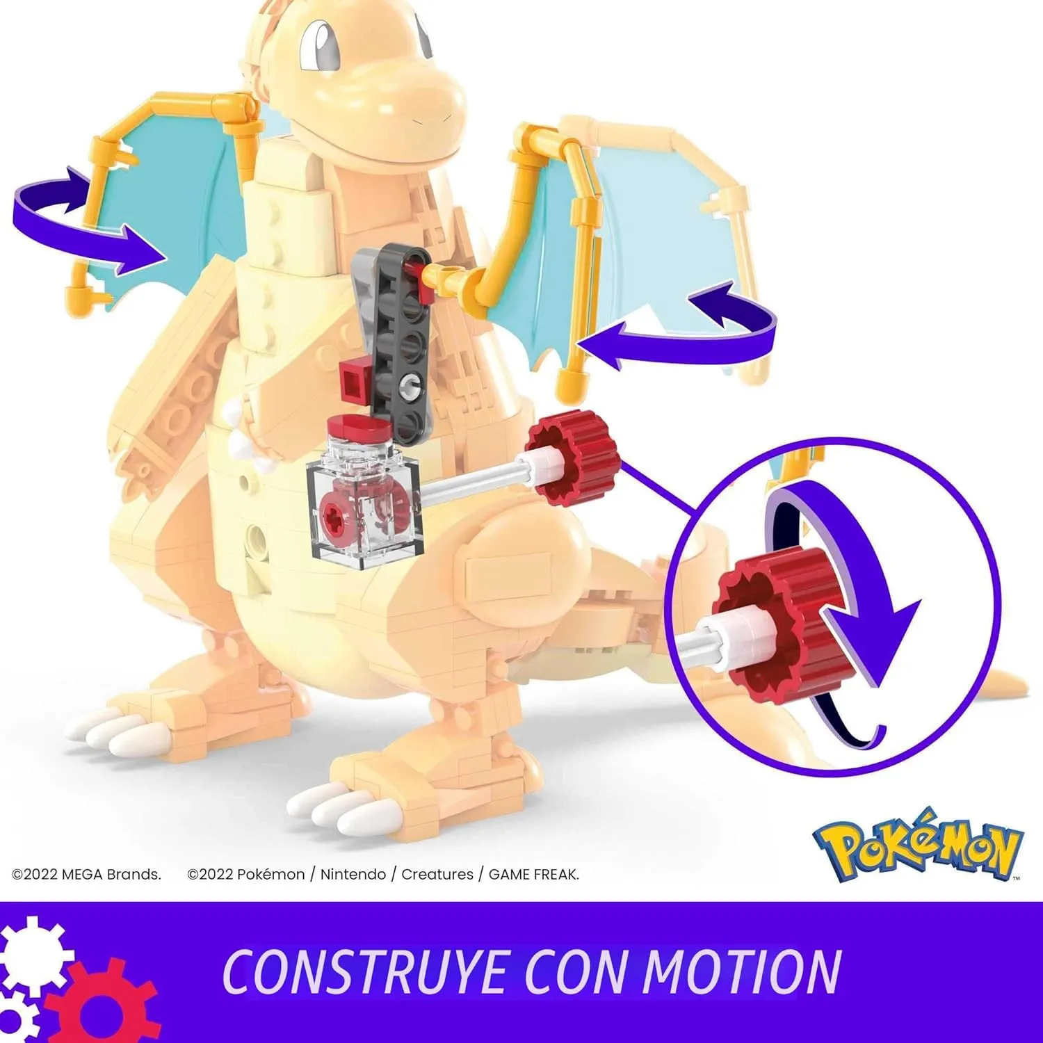Dragonite (385 piezas) - Mega Construx - Image 5