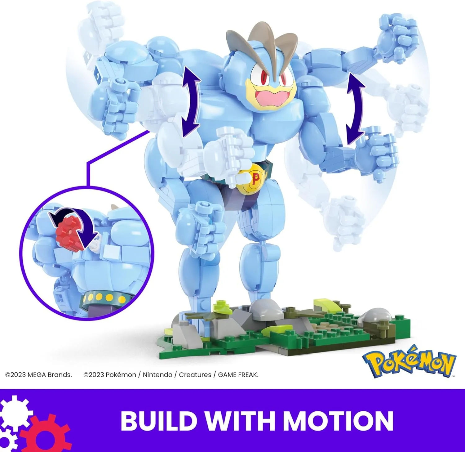 Machamp (401 piezas) - Mega Construx - Image 5